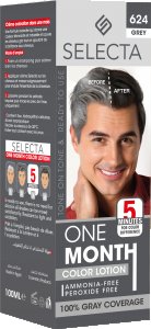 Selecta hair color (Grey 624)