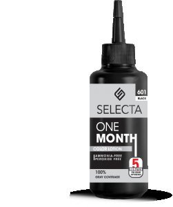 Selecta hair color (Dark black 601)