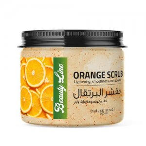 Beauty line orange scrub