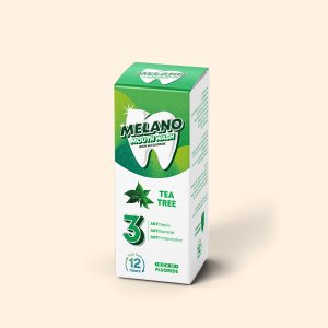 Melano Mouthwash Rich in Tea Tree